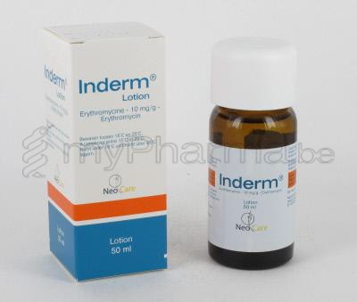 INDERM 1% 50 ML LOTION (geneesmiddel)