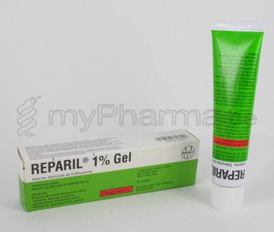 REPARIL 1% 40 G GEL  (geneesmiddel)