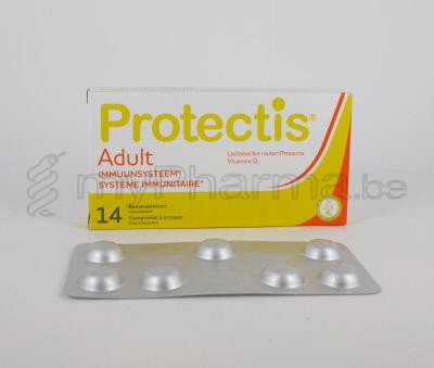 PROTECTIS ADULT 14 kauwtabl (voedingssupplement)