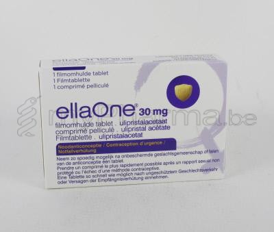 ELLAONE 30 MG 1 TABL          (geneesmiddel)